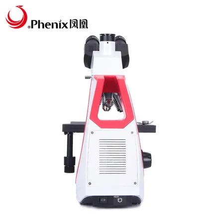 Профессиональный микроскоп Phenix 40X 1600X Тринокулярный светильник Скоп с