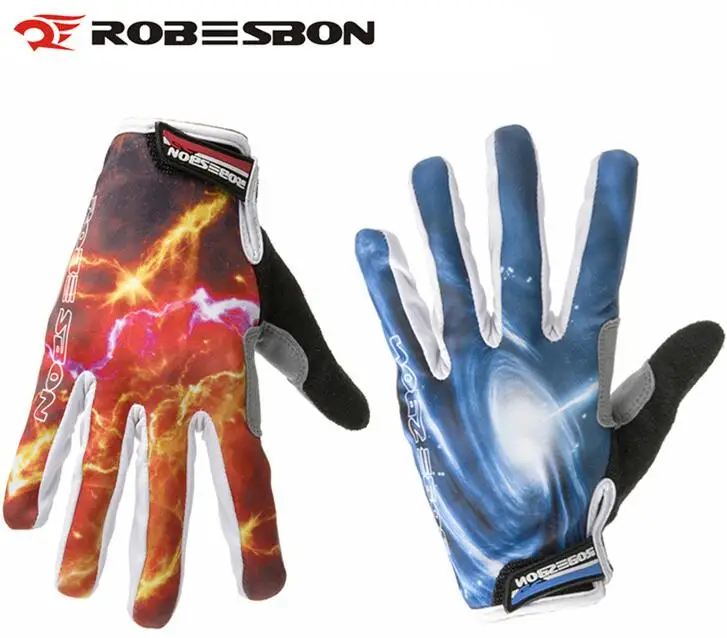 ROBESBON перчатки для горного велосипеда с полным пальцем Guantes осень зима Para Ciclismo
