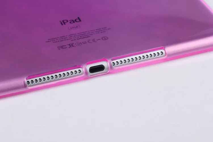 2017 Горячий прозрачный мягкий ТПУ чехол для ipad air 2/ipad 6 9 7 дюйма Твердый защитный +