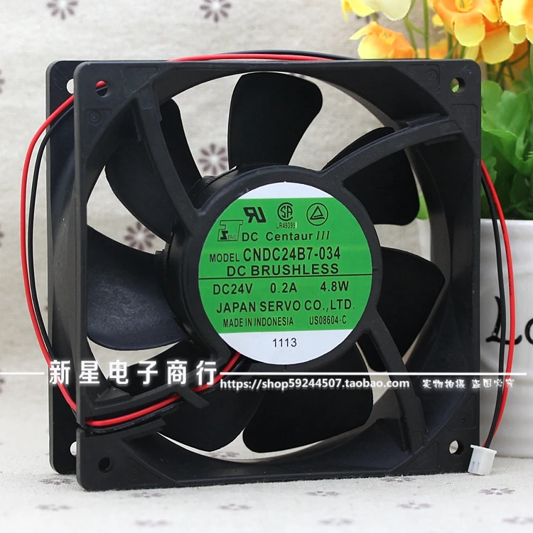 Бесплатная Delivery.12CM 24 В 4.8 Вт CNDC24B7-034 12038 ultra durable инвертора вентилятора | Компьютеры