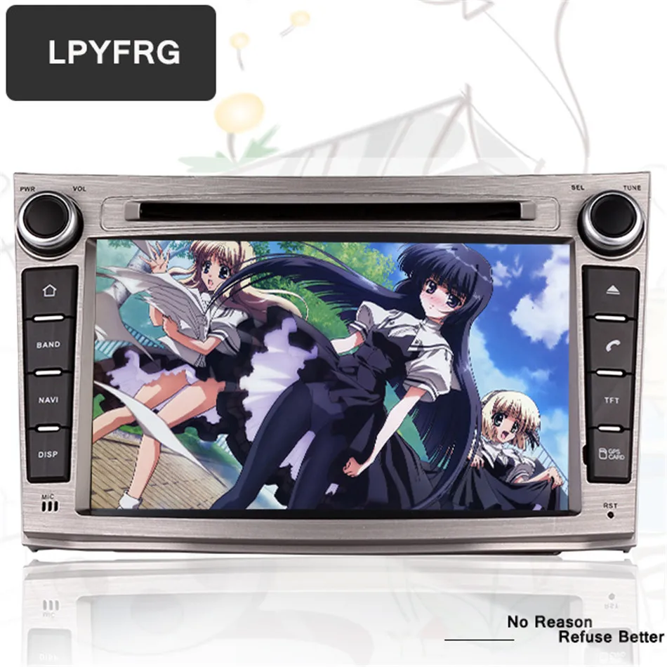 Магнитола с восьмиядерным процессором android 10 0 DVD для Subaru Legacy Outback 2008 2013 GPS