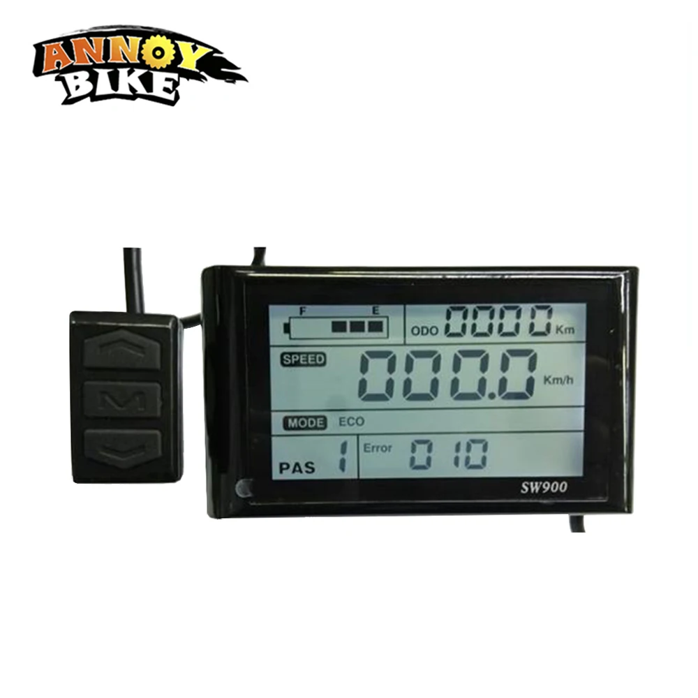 

Ebike LCD Display 24V 36V 48V SW900 For Electric Bike Bicicleta Electrica Accessory Scooter Bike LCD display