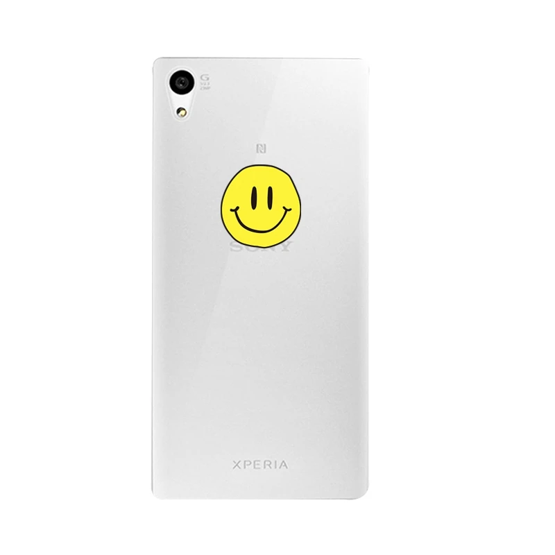 Мягкий прозрачный чехол для телефона из ТПУ с рисунком клубники Sony Z2 Z3 Z4 Z5 C3 C4 C5