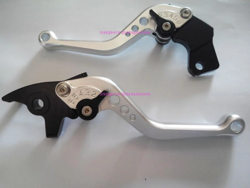 Новый Серебряный рычаг тормоза и сцепления для мотоцикла велосипеда KTM Duke 125 200 390