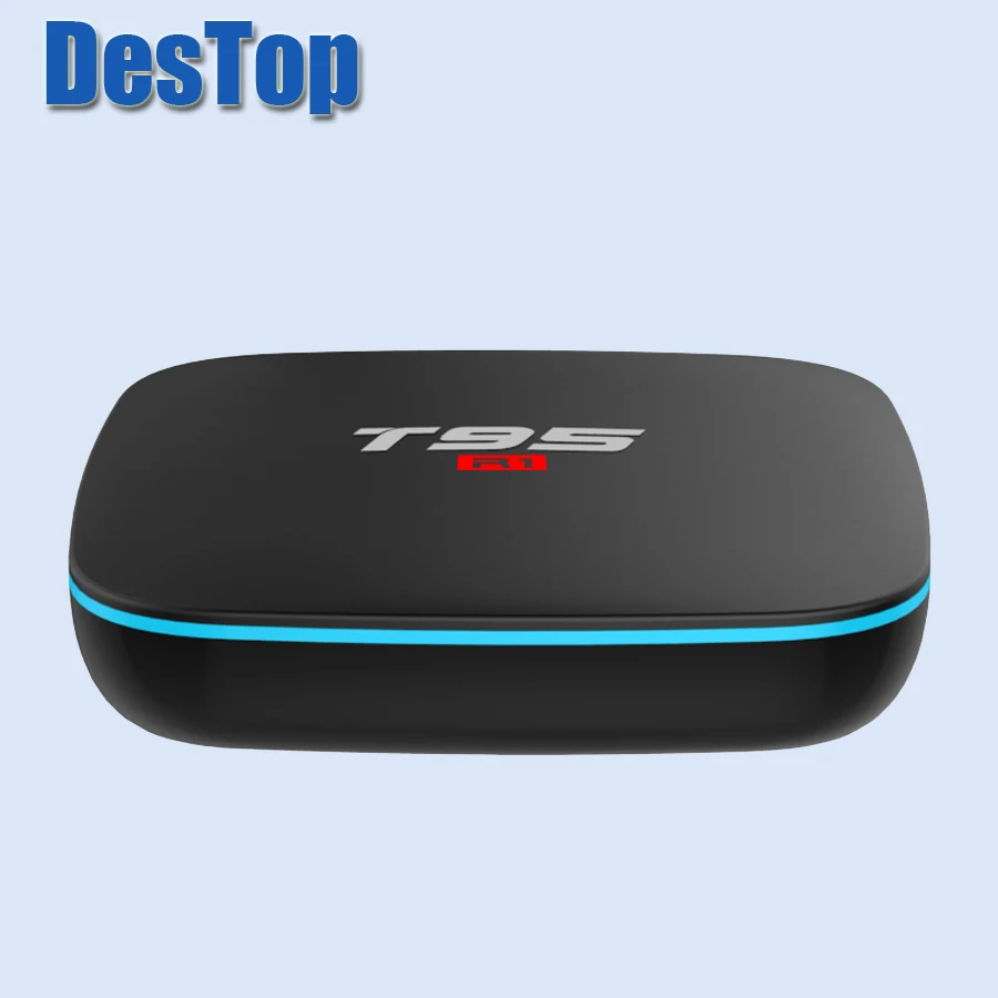 ТВ приставка T95 R1 Android 7 1 ГБ/2 ГБ ОЗУ 8 ГБ/16 Гб ПЗУ четырехъядерный процессор Amlogic S905W 2
