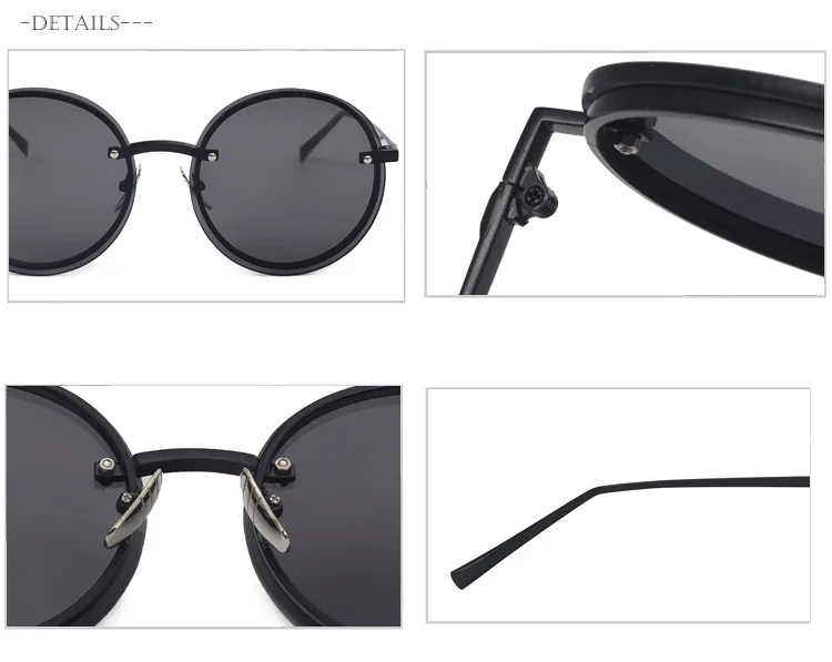 Женские винтажные зеркальные солнцезащитные очки MINCL дизайнерские брендовые