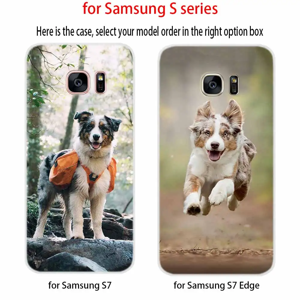 Мягкий чехол для Samsung Galaxy S7 Edge S8 S9 S10 S11 S20 S21 Plus Lite E|Бамперы| |