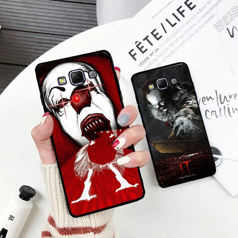 Lavaza Джокера клоун ужас Coque силиконовый чехол для Samsung A3 A5 A6 плюс A7 A8 A9 A10 A30 A40 A50 A70 J6