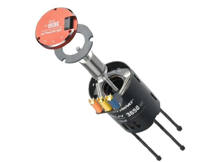 

Hobbywing QUICRUN-3650-G2-SENSORED brushless motor for 1:10 1:12 RC car / Climbing off-road vehicle