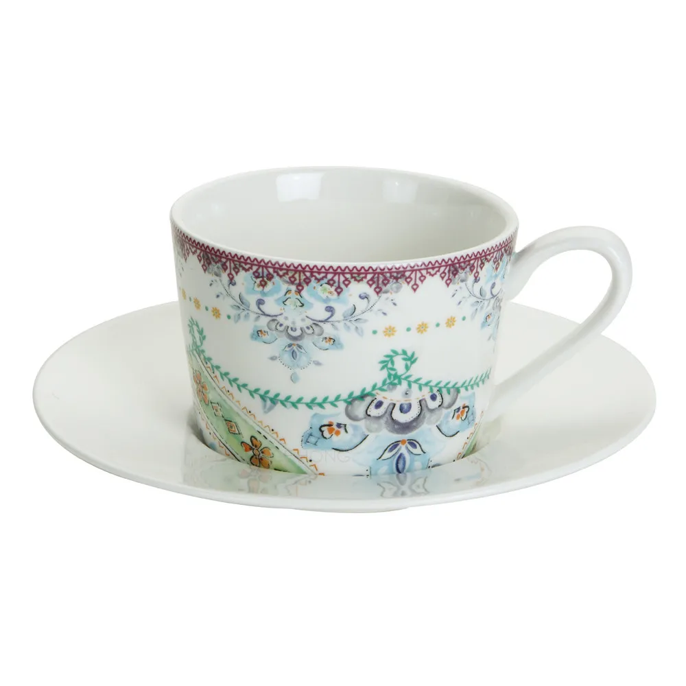 Фарфоровые кофейные чашки Эспрессо в кофейных чашках и блюдцах чайные блюдца