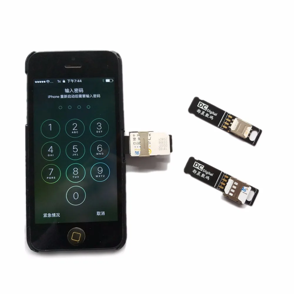 Адаптер для SIM карты быстросъемный адаптер Apple iPhone 5 5S 6 6S 6P 7 7S 7P Nano/Micro SIM|Адаптеры