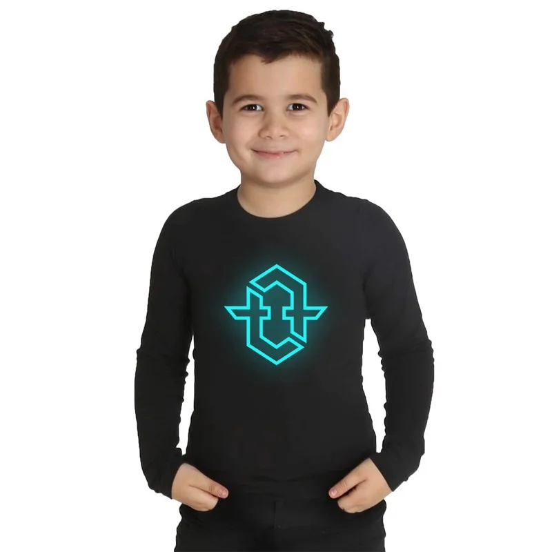 LYTLM Tempest Freerunning парка Футболка для мальчиков детская футболка девочек Черная Meskie