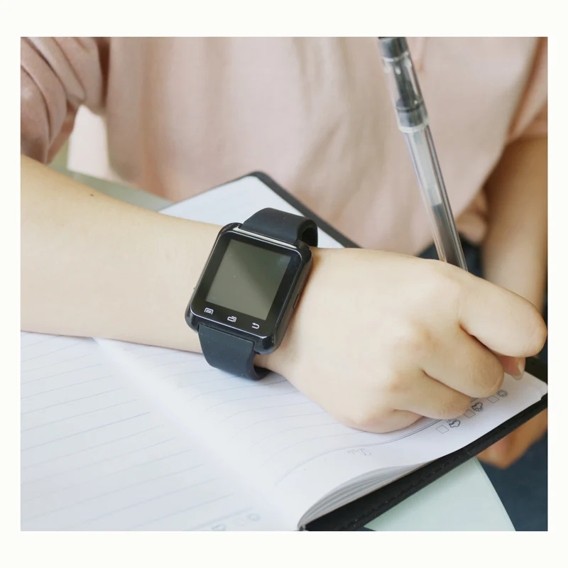 Zaoyimall Bluetooth Smart часы U80 smartwatches U для iOS iPhone Samsung Huawei телефонах Android хорошо как dz09 gt08 u8