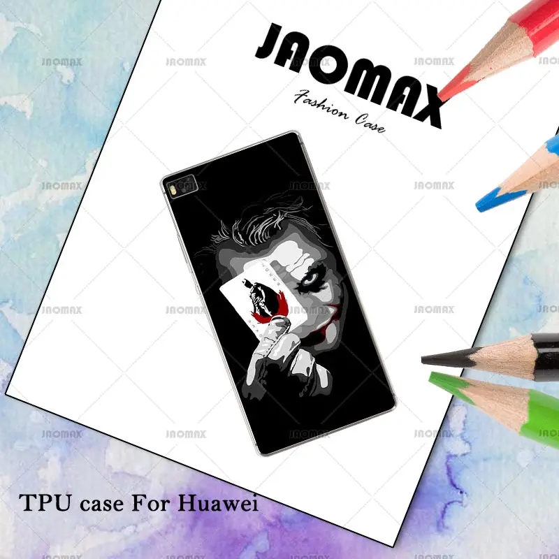 Улыбка глаз &quotЖираф&quot Джокер комиксы чехол для телефона Huawei P10 Plus P9 P8 Lite Коврики 8