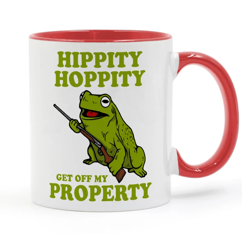 Кофейная кружка Hippity hopустанавливаемая на мою собственность керамическая чашка