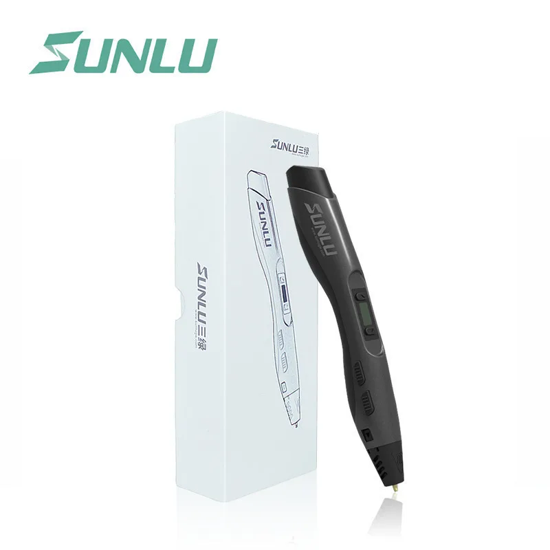SUNLU Волшебная 3D Ручка SL 300 черные цветные 3d ручки с поддержкой PLA/ABS нити 1 75 мм для