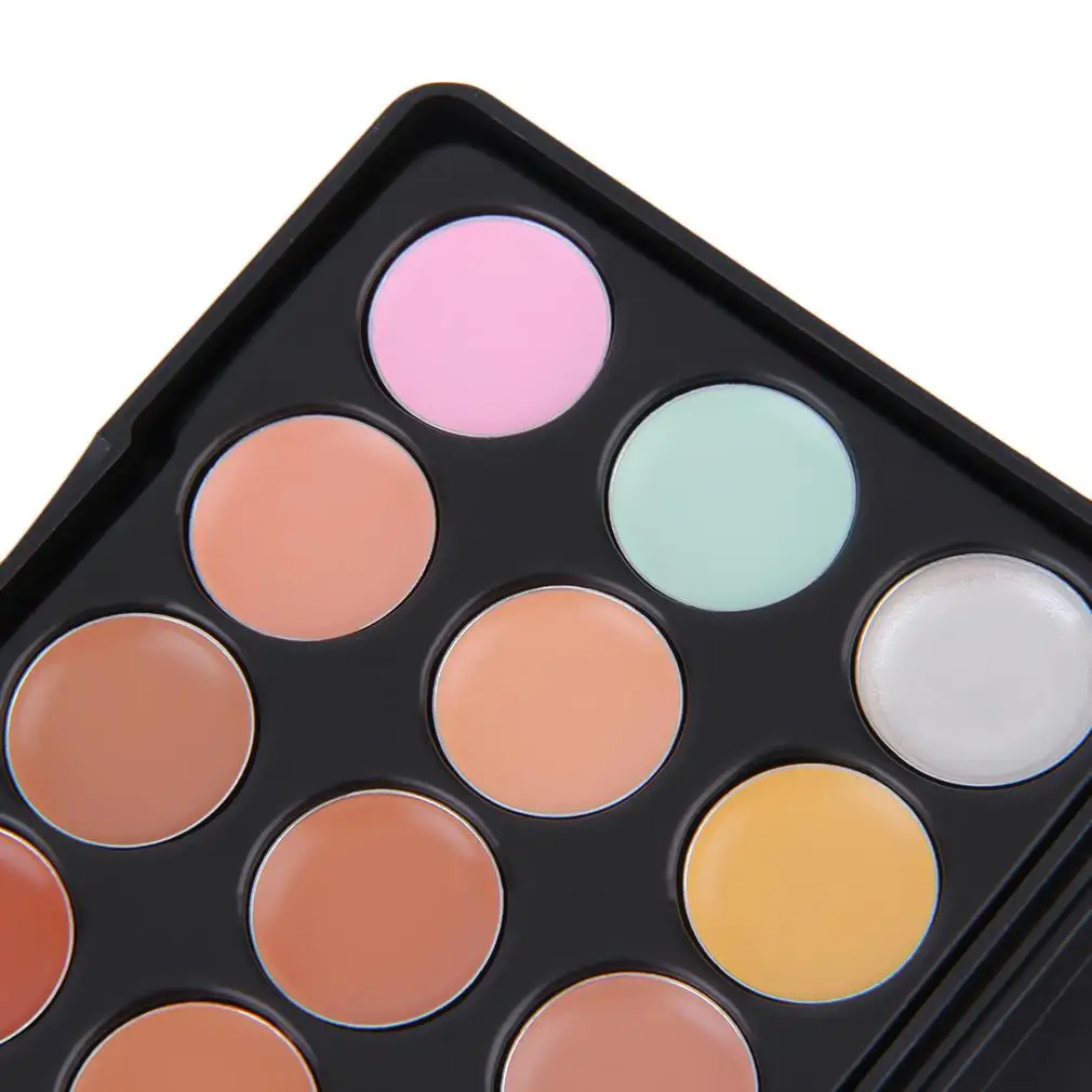 Мини 15 цветов для лица кремовый консилер скрытия недостатков макияж натуральный