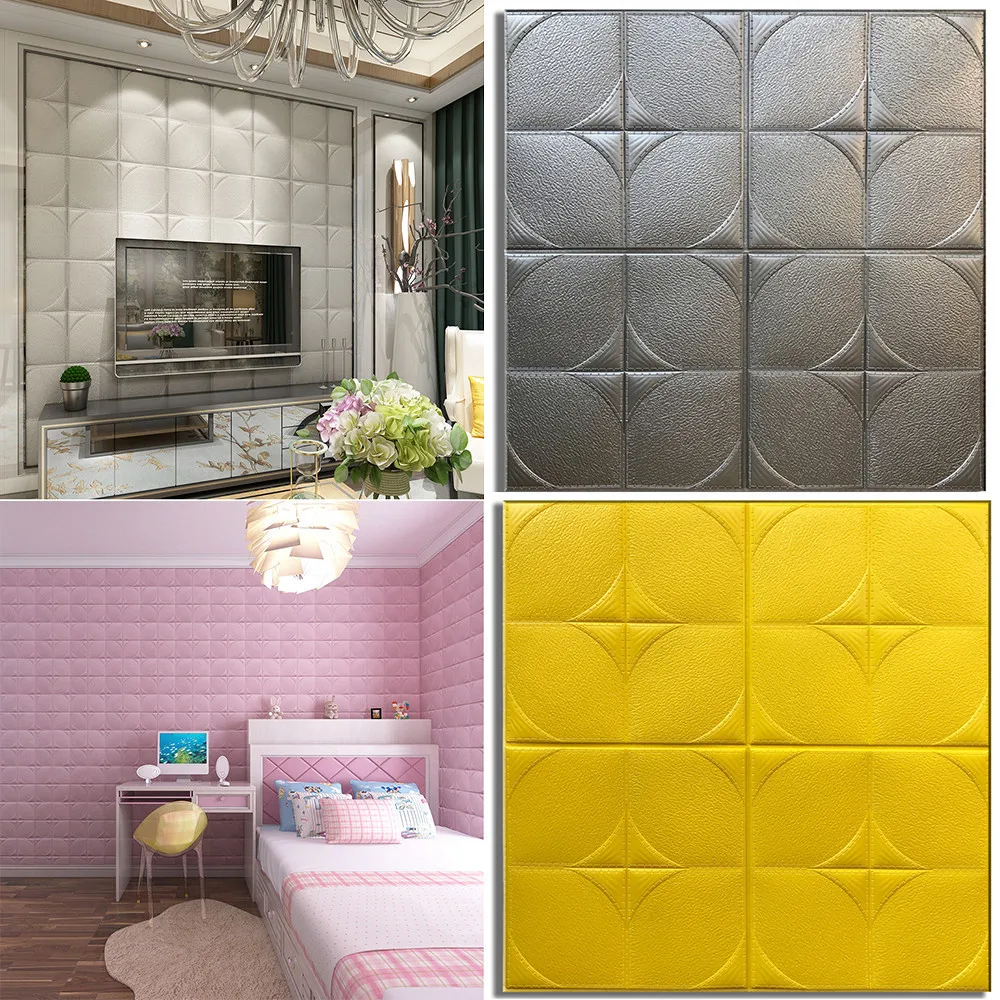 3D кирпичная стена наклейка самоклеющаяся пена панели обоев номер Наклейка для