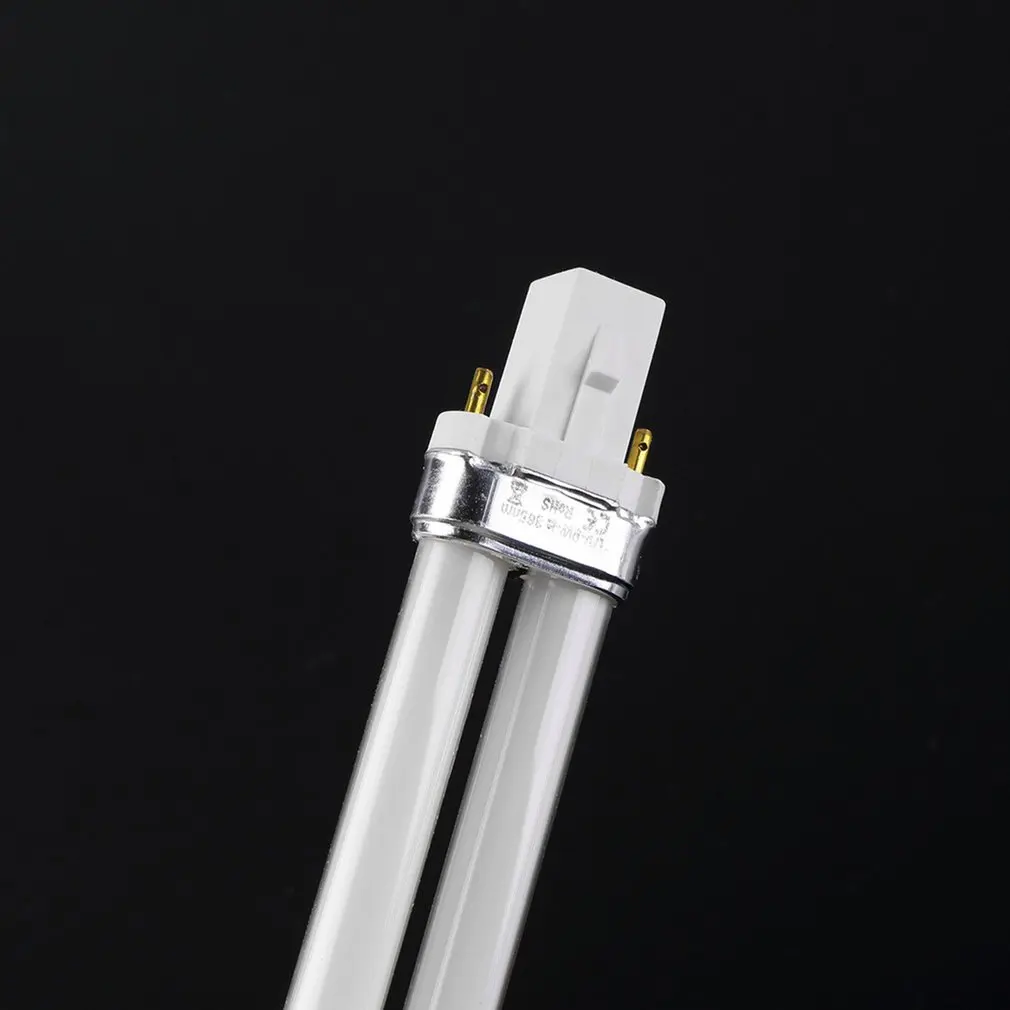 Лучшие 4 шт 9 Вт отверждения УФ гель Лампа для ногтей сушилка лампа трубка замена