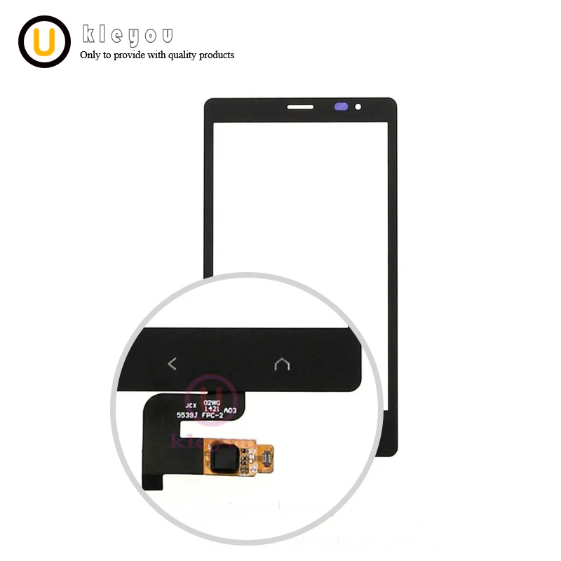 Хорошее качество 4 3 &quotдля Nokia X2 Dual SIM RM 1013 X2DS сенсорный экран дигитайзер Переднее