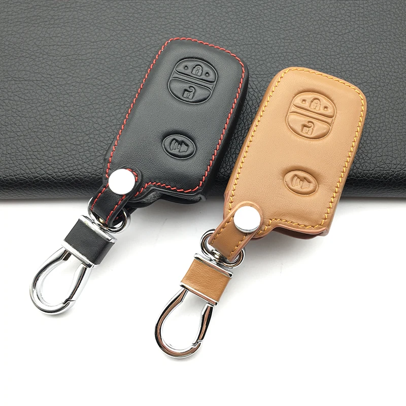 Hot Car Key Case Cover Skin Holder For Toyota Aqua Camry Corolla RAV4 Yaris Venza 4 Runner Cruiser PRADO Vitz REIZ Prius Crown | Автомобили