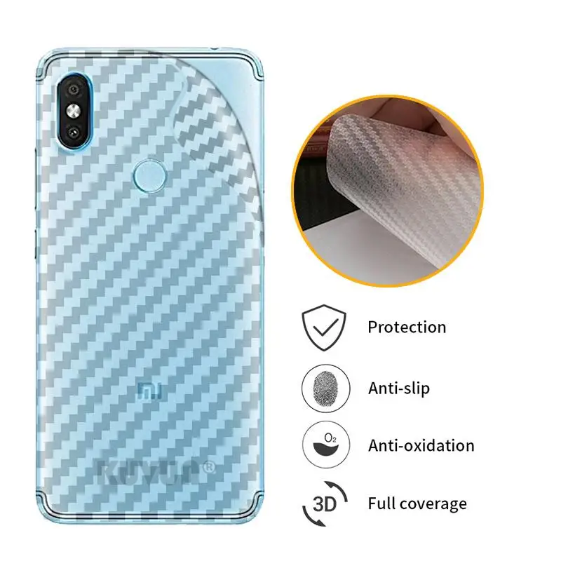 Защитная пленка для задней панели Xiaomi Mi Paly 3D защитная из углеродного волокна Redmi GO