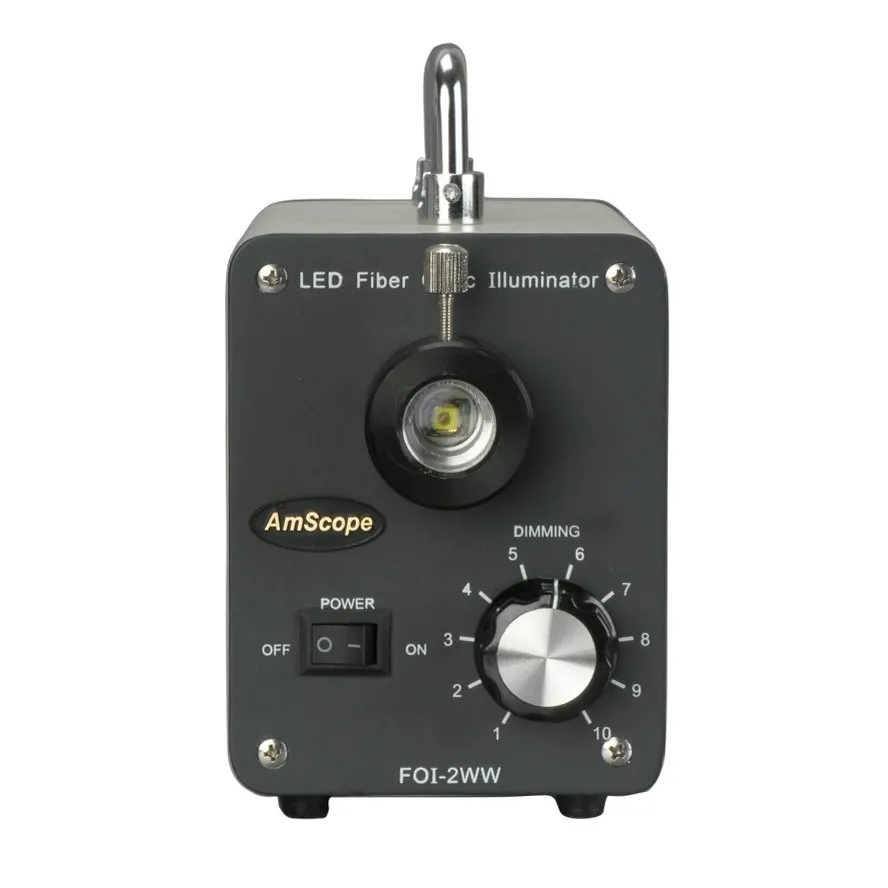 

AmScope 20W LED Cold Fiber Optic Illuminator LED-20W