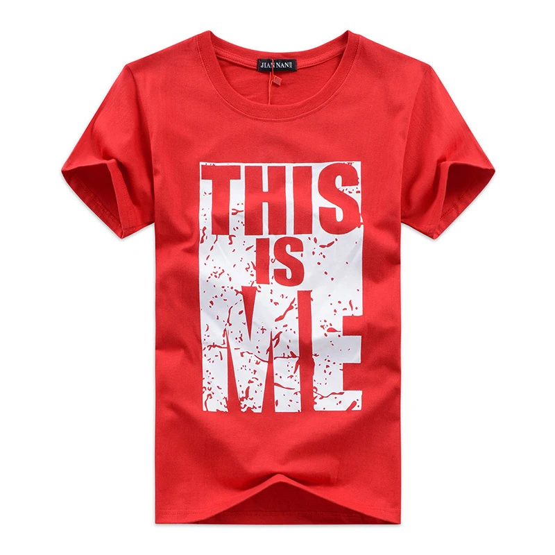 2016 O-neck Big Size 3XL White Red Gray Black Yellow Navy Army Blue T Shirt Brand Clothing Camisetas | Мужская одежда