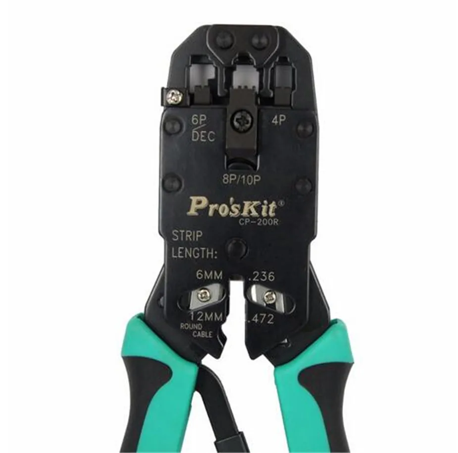 Оригинальный 4 в 1 Профессиональный инструмент для обжима и резки (205 мм) сеть