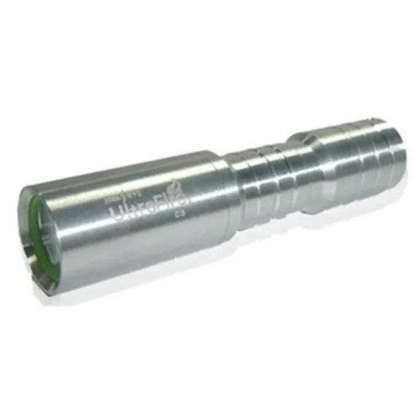 U-F C3 из нержавеющей стали CREE Q5 5-Mode светодиодный фонарик(1 х 14500/1xAA)-серебро