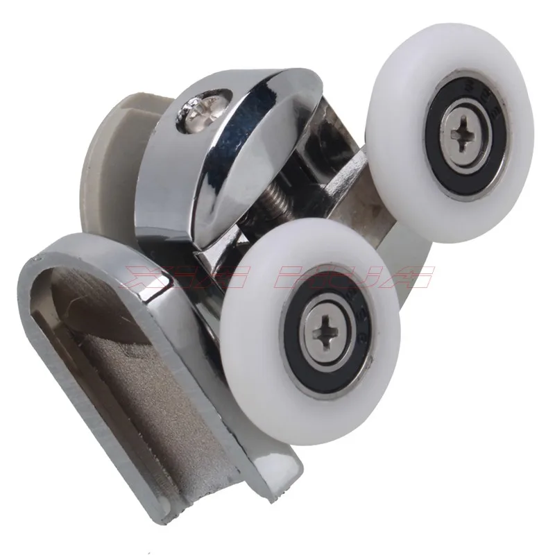 2 шт. 55x23 мм Пружинные ролики для душевой двери из цинкового сплава ванной