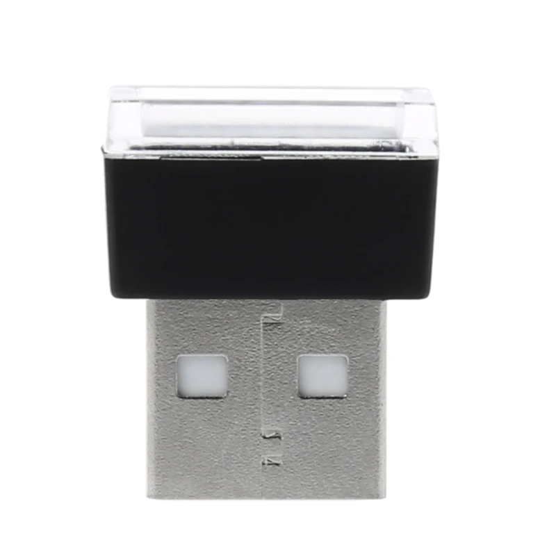 1 шт. автомобильный атмосферный светильник s светодиодный мини USB сигаретный светильник er декоративный светильник s лампа высокого качества USB атмосферный свет