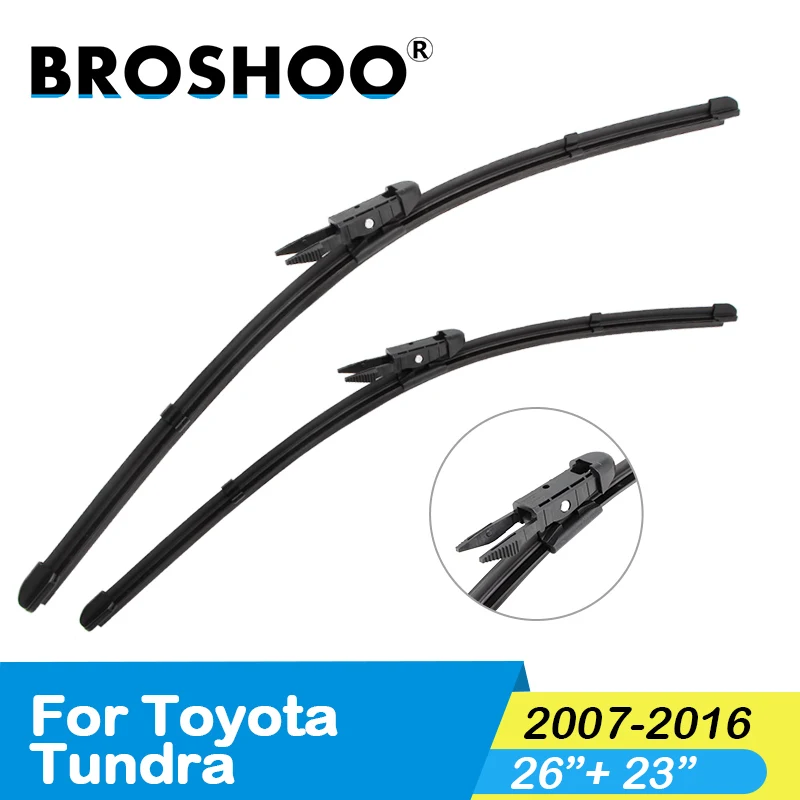 BROSHOO авто стеклоочистителей для Toyota Tundra 2001 2002 2003 2004 2005 2006 2007 2008 2009 2010 2011 2012 2013 - Цвет: Tundra 2623