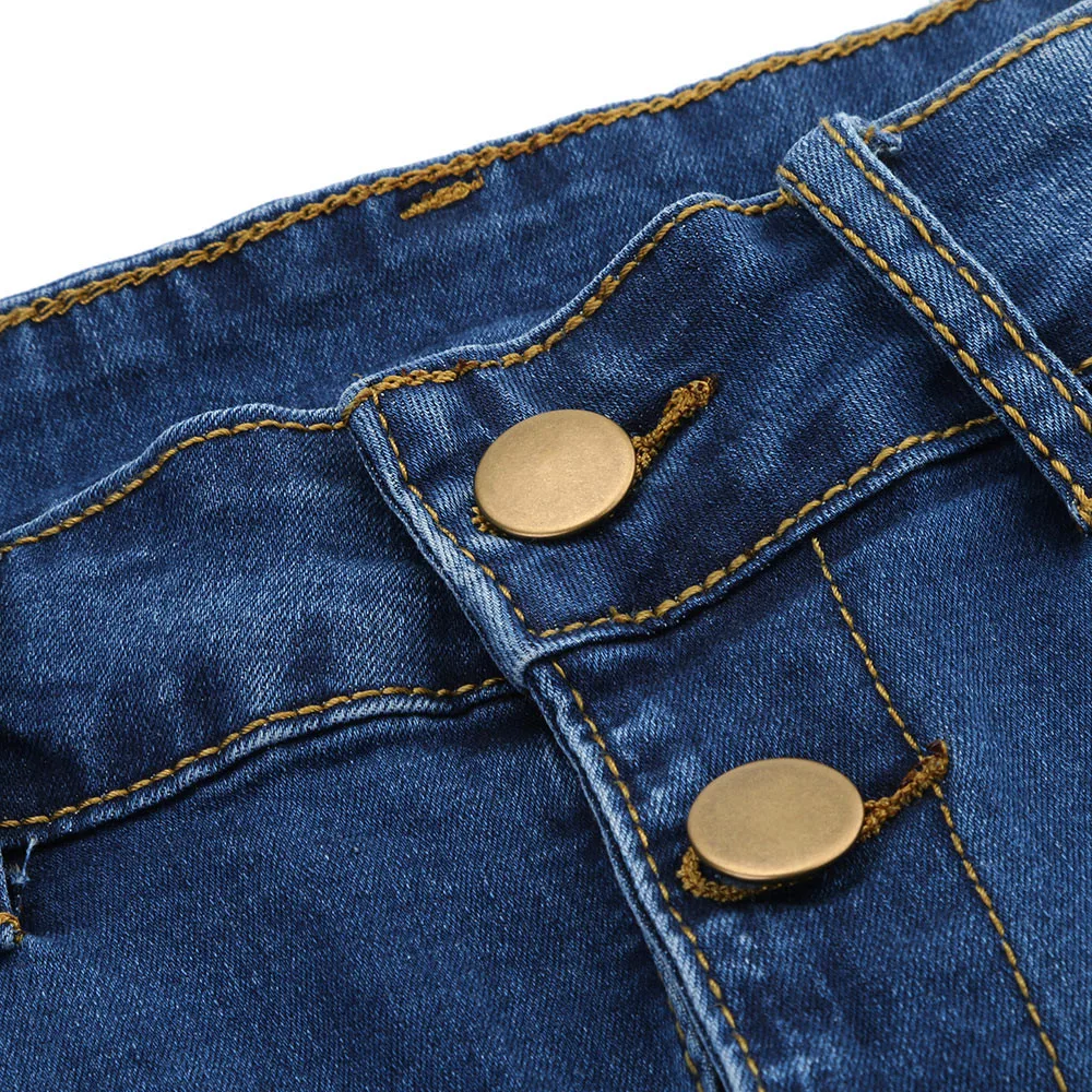 S-XL новинка повседневные длинные с высокой талией рыбий хвост деним макси женская
