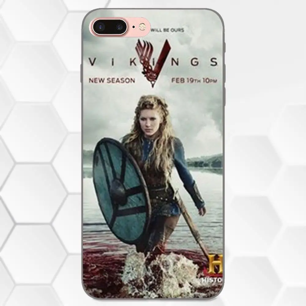 ТВ Vikings Сезон 3 постер для Xiaomi Mi Mix Max Note 2 2S 5X 6 8 SE A1 Play F1 мягкий оригинальный|Бамперы|