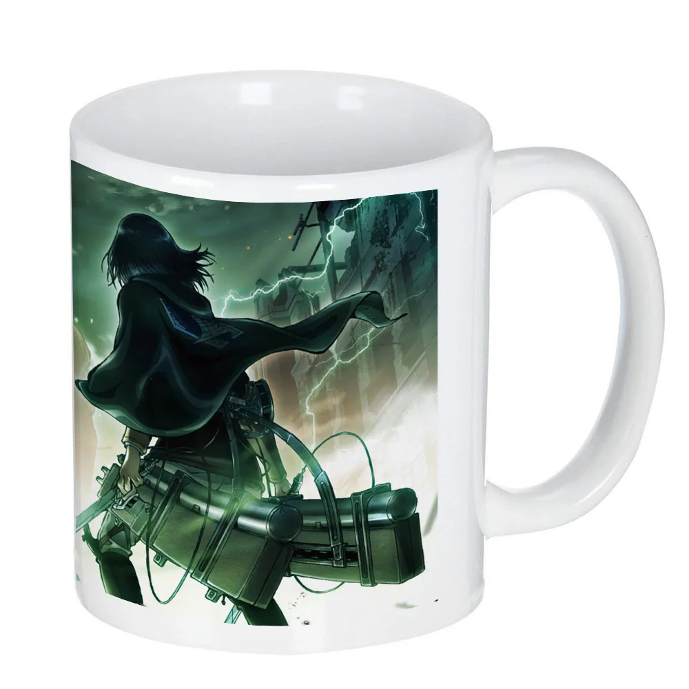Бронированный Титан кружка мультфильм кофе аниме атака на Титанов печать|Кружки|