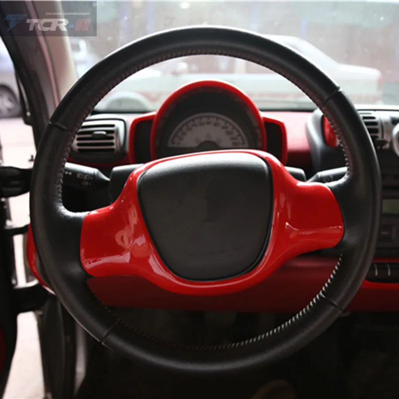 TTCR-II для Mercedes-Benz Smart Fortwo 2009-2014 Автомобильная оплетка рулевого колеса автомобиля