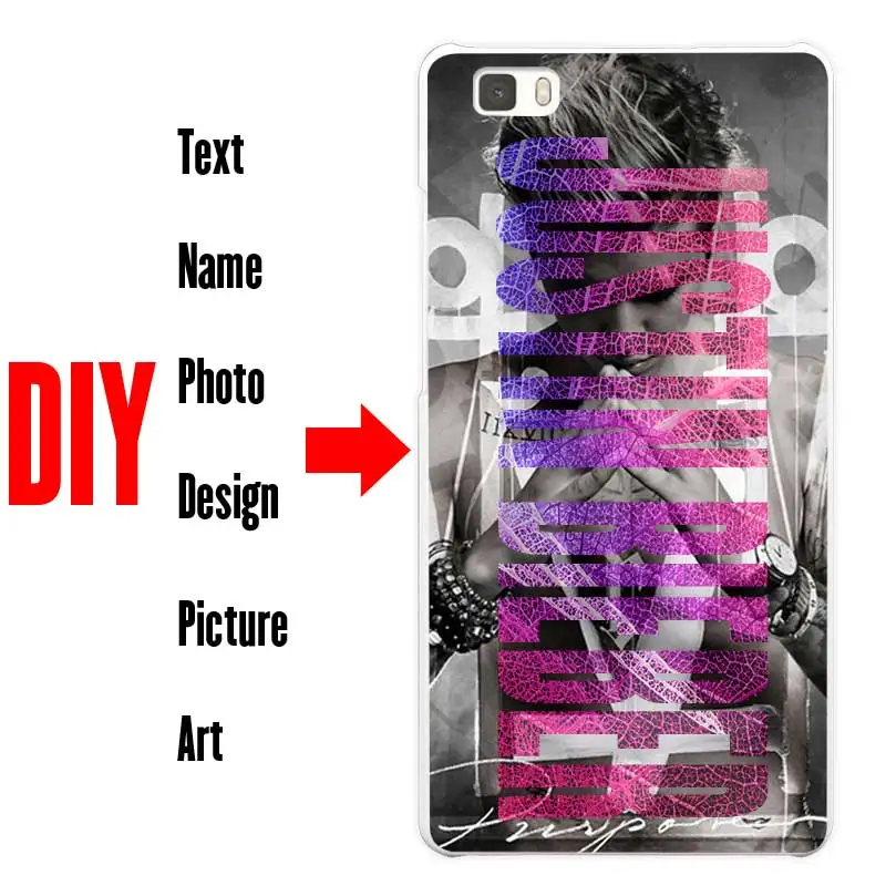 DIY Фото Имя Заказной чехол для телефона чехол для huawei mate 20 10 P30 P20 P10 P9 Lite Pro P Smart Z Plus Жесткий ПК на заказ Капа - Цвет: Transparent Case