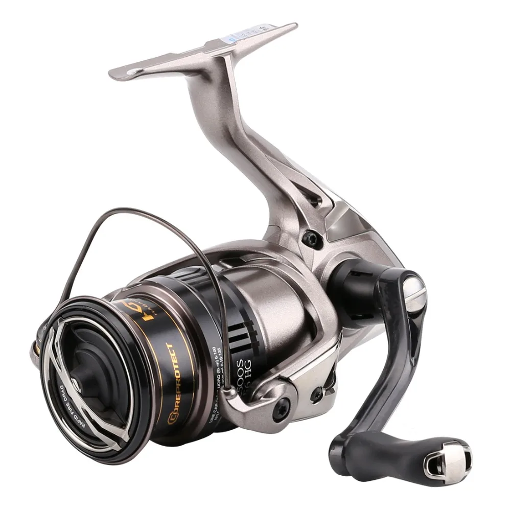 Спиннинговая катушка Shimano комплекс Ci4 + F6 2500S 2500HGS 9 1BB 185 г 4 кг легкая для ловли карпа