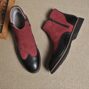 Зимние мужские ботинки из натуральной коровьей замши; Ботильоны Челси; Мужская обувь ручной работы; Оксфорды; Мужские короткие сапоги; Обувь 2020