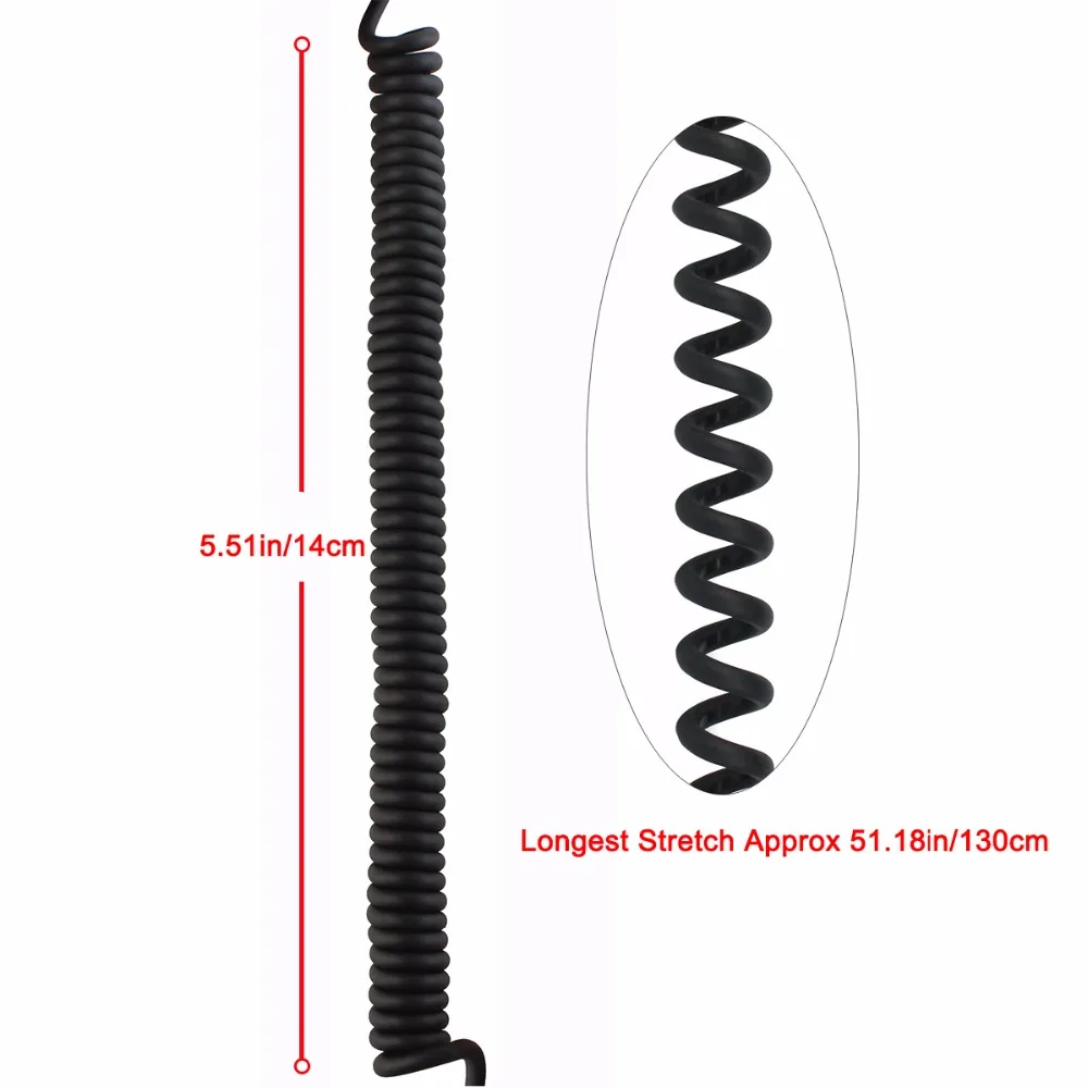 Аудиоразъем Retevis 3 5 мм с акустической трубкой наушники для