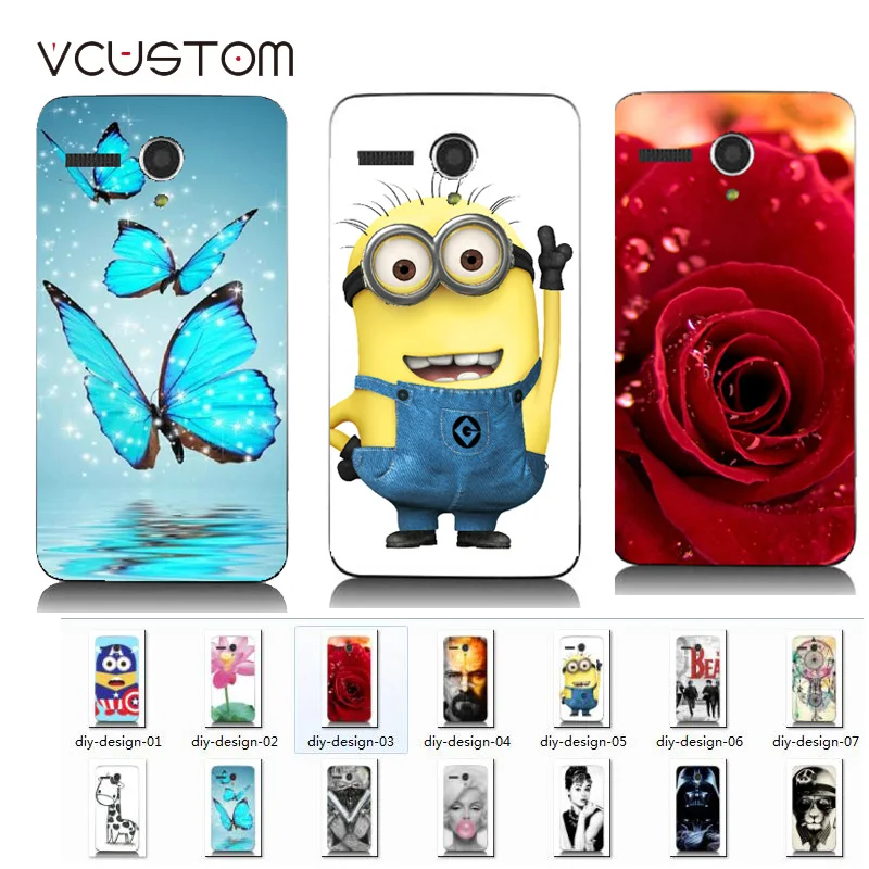 Vcustom 2017 Роза собака Sky Тигр Кулл Мультфильм Эйфелева башня белый жесткий Чехлы для