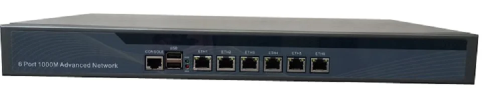 1U маршрутизатор брандмауэр аппаратное обеспечение с 6 гигабит 82574L LAN Intel quad core i5 4430 3,2G Wayos PFSense ROS поддержка 2 Гб Ram 8 ГБ SSD