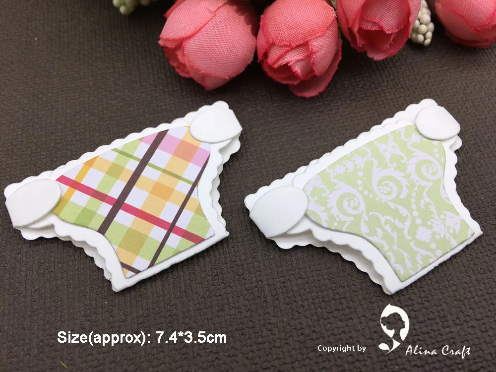 3 шт. детские подгузники-штампы для скрапбукинга | Дом и сад