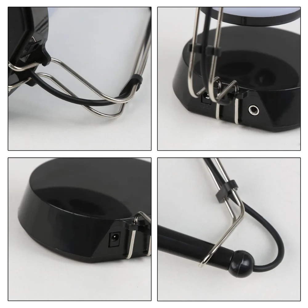 Портативный беспроводной Bluetooth динамик поддержка AUX со светодиодным сенсорным