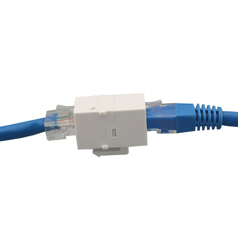 Keystone CAT5E RJ45 Женский к женскому модулю сетевой соединитель разъем Ethernet