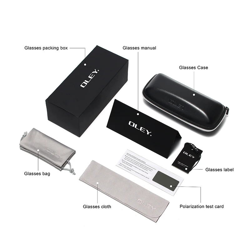 Мужские солнцезащитные очки с поляризацией в полуоправе|Мужские очки| |