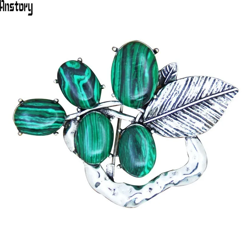 Женская Винтажная брошь в виде цветка и фрукта с кристаллами | Украшения