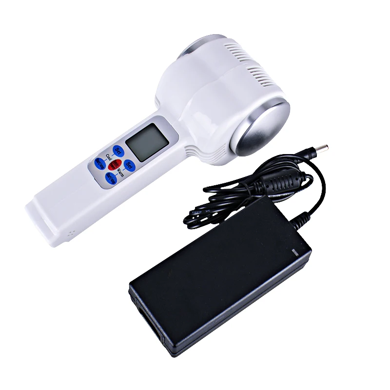 Ультразвуковой криотерапевтический горяче-холодный молоток для лимфатического массажа лица и тела в салоне красоты.