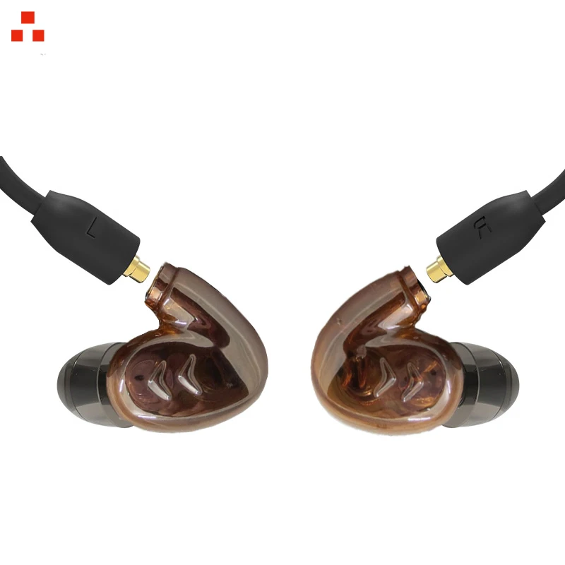 PIZEN Dual Dynamic 4 спортивные наушники вкладыши с микрофоном и кабелем mmcx для shure se535 se215